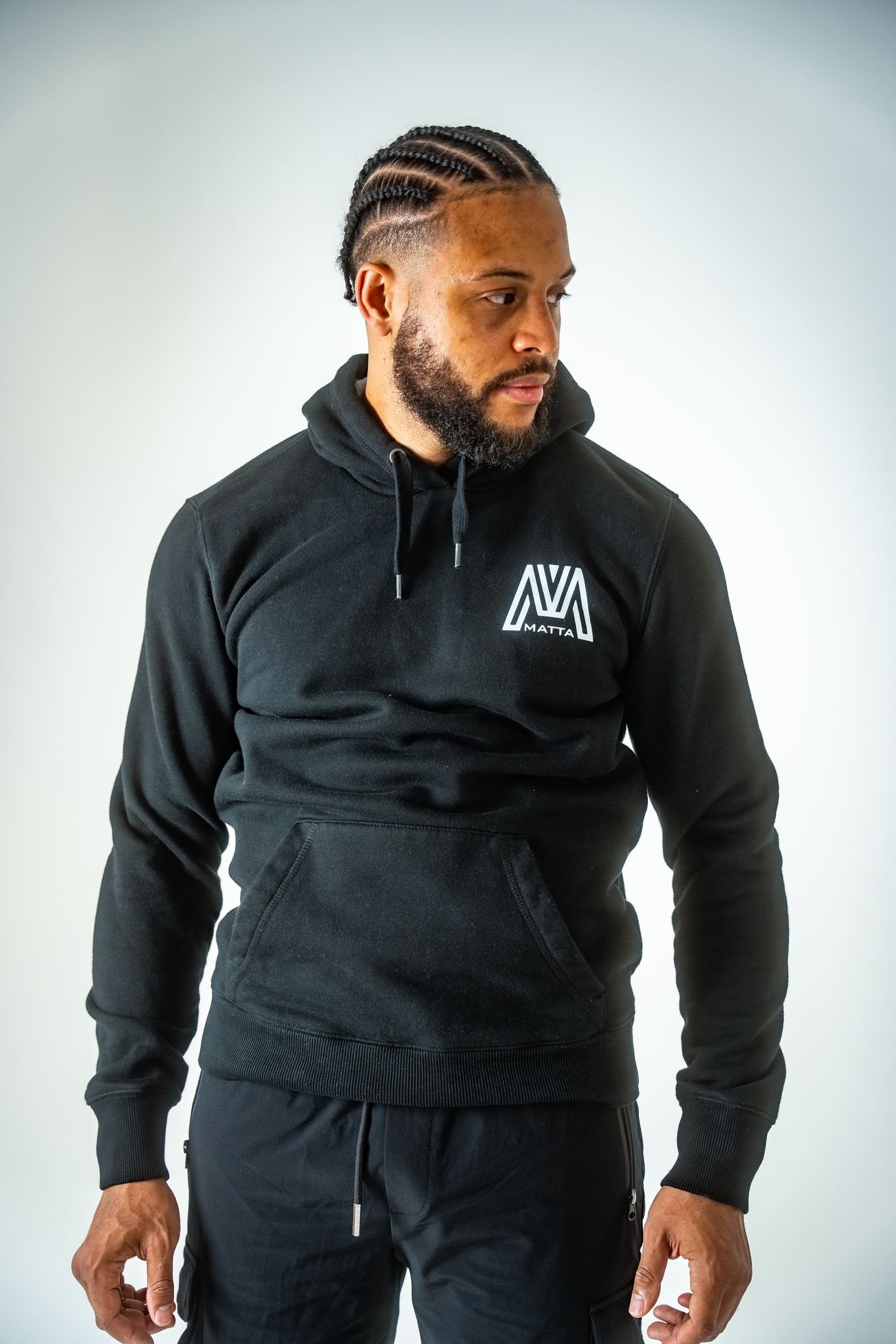 Matta Hoodie Black